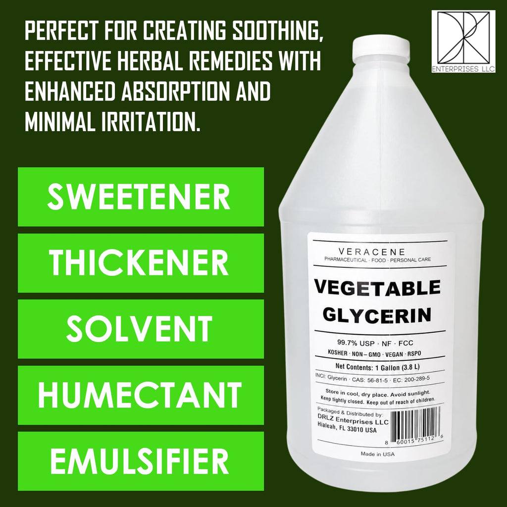 Vegetable Glycerin USP 99.7% Pure Food Grade Liquid