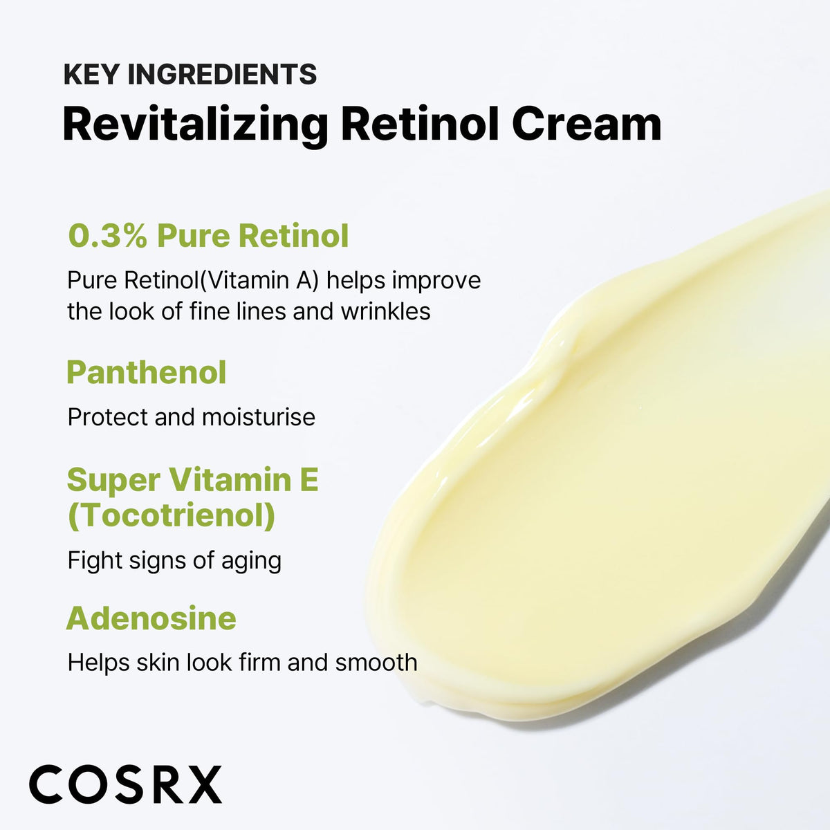 COSRX Retinol 0.3% Anti-Aging Eye & Neck Cream