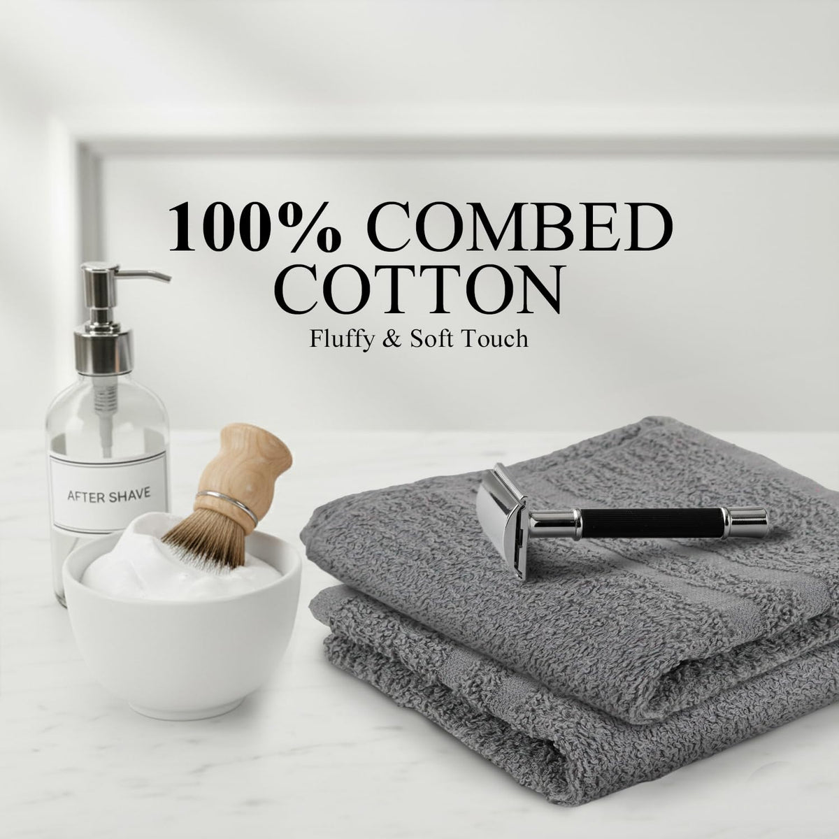 100% Cotton Hand Towels, 16 x 27 Inches