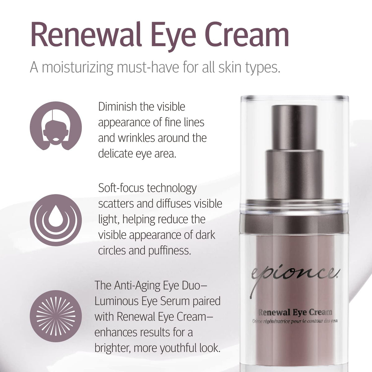 Epionce Renewal Eye Cream Anti-Aging Under Eye Treatment