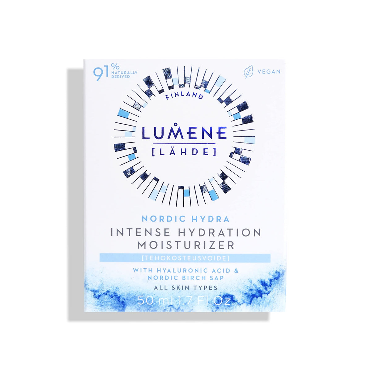 Lumene Nordic Hydra Intense Hydration Facial Moisturizer with Hyaluronic Acid