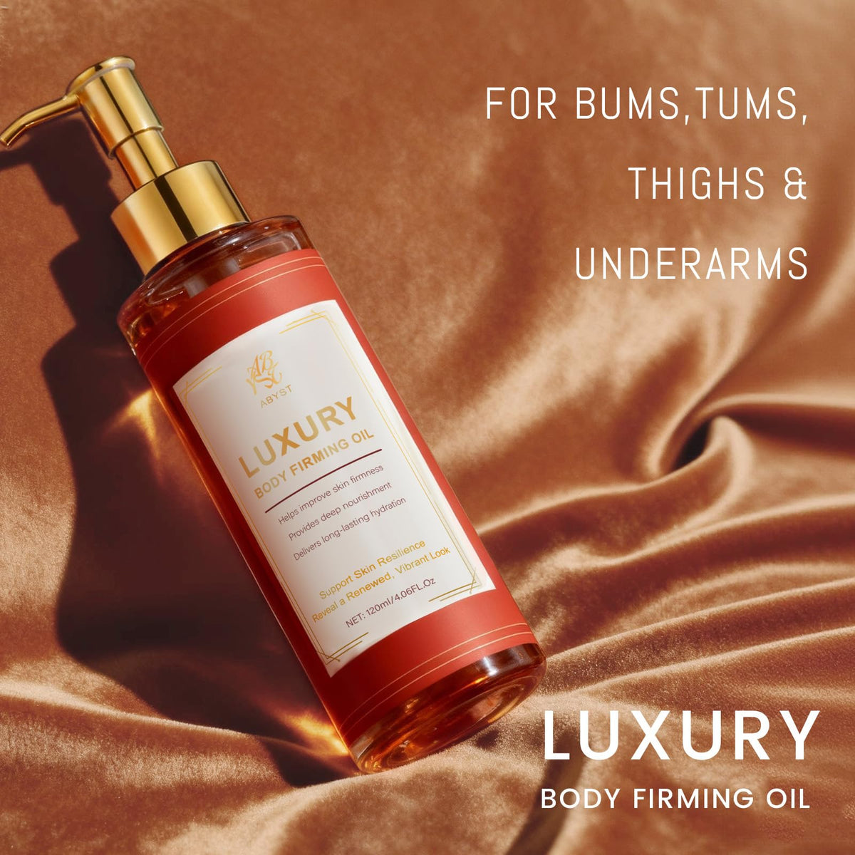Body Firming Oil - Toning, Tightening and Hydrating Skin Treatment