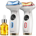 7-in-1 Electric Face Sculpting Tool with Red Light, Heat & Cooling