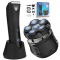 2-in-1 Men's Head and Body Shaver Grooming Kit, IPX7