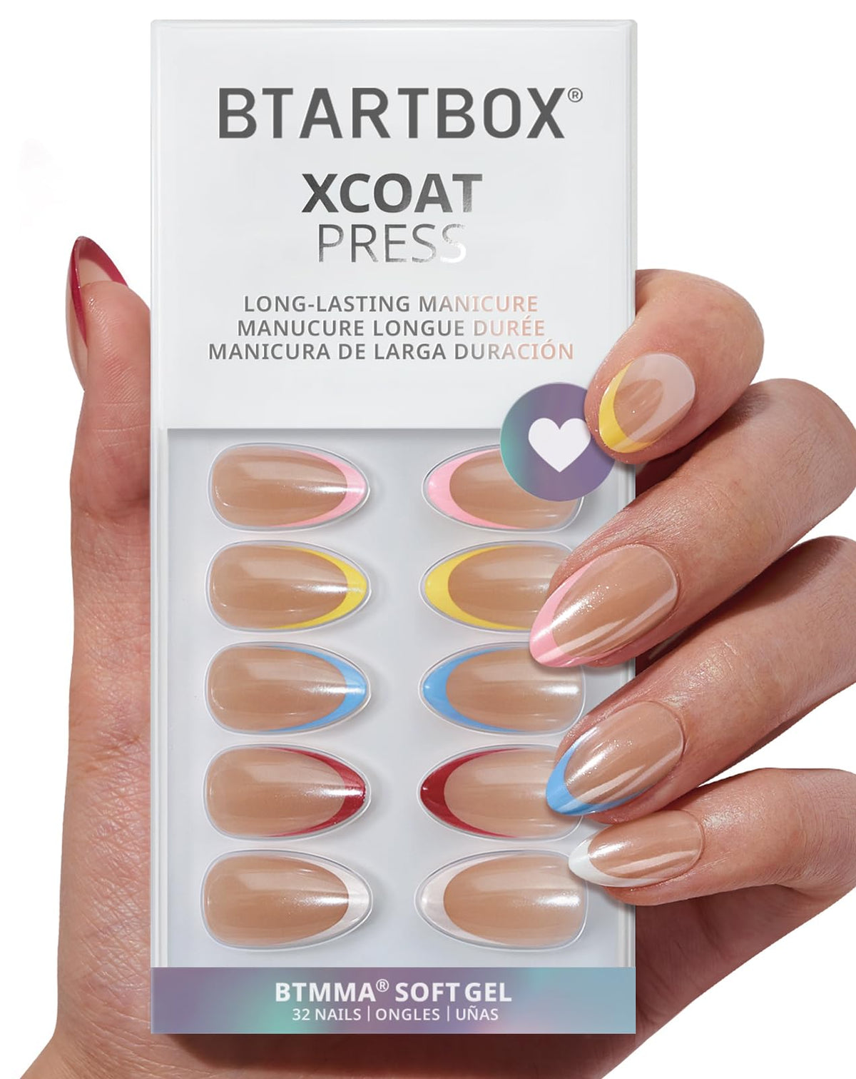 BTArtbox Lamp-Curable Press-On Nails Complete Kit