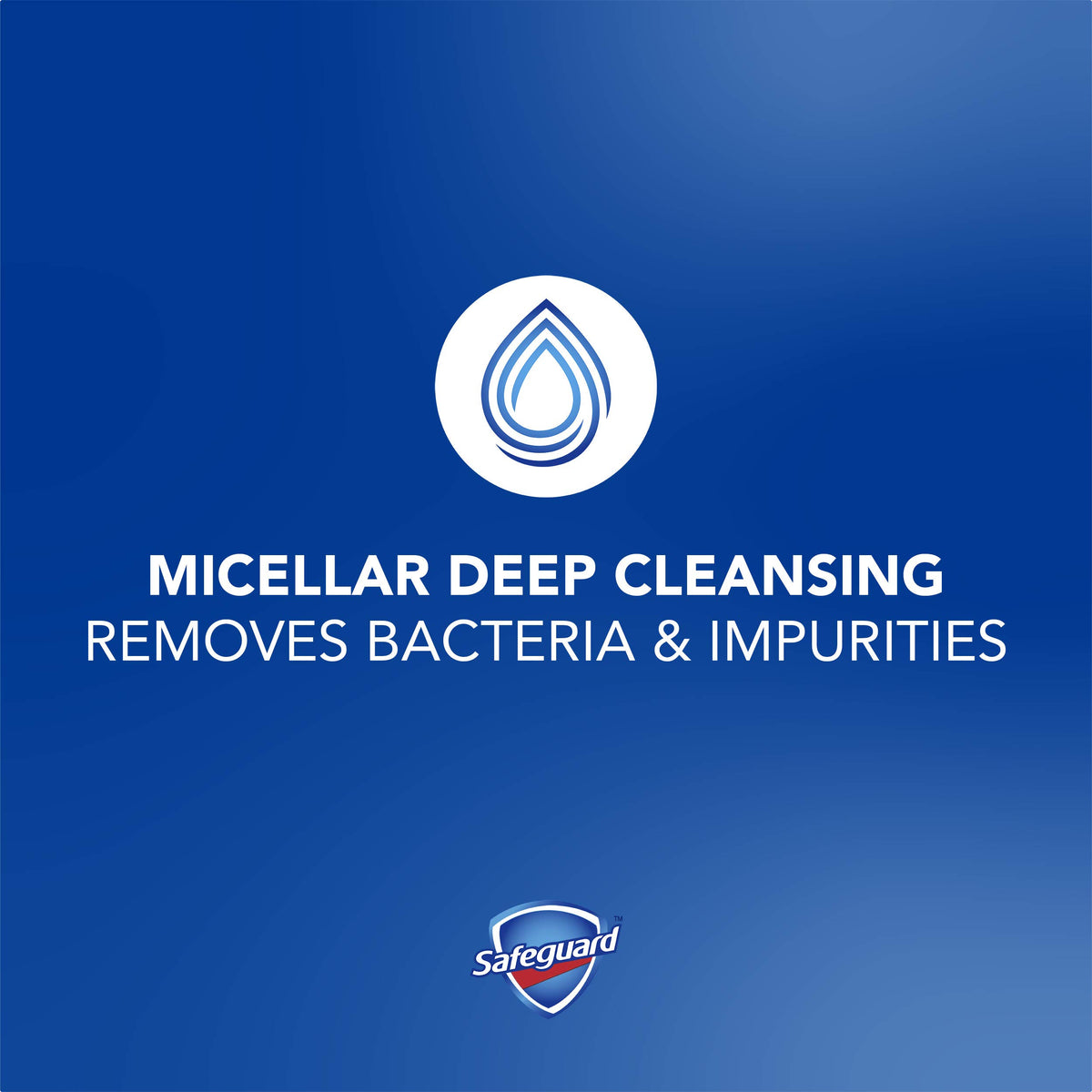 Safeguard Micellar Deep Cleansing Liquid Hand Soap, Fresh Clean Scent, 25 oz