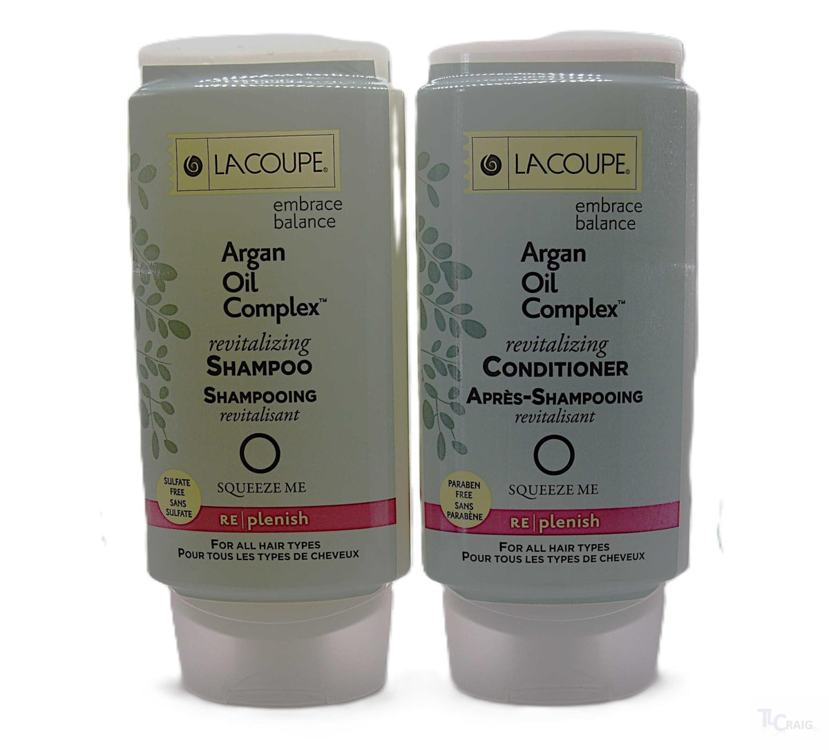 LACOUPE Embrace Balance Argan Oil Complex Shampoo & Conditioner Duo