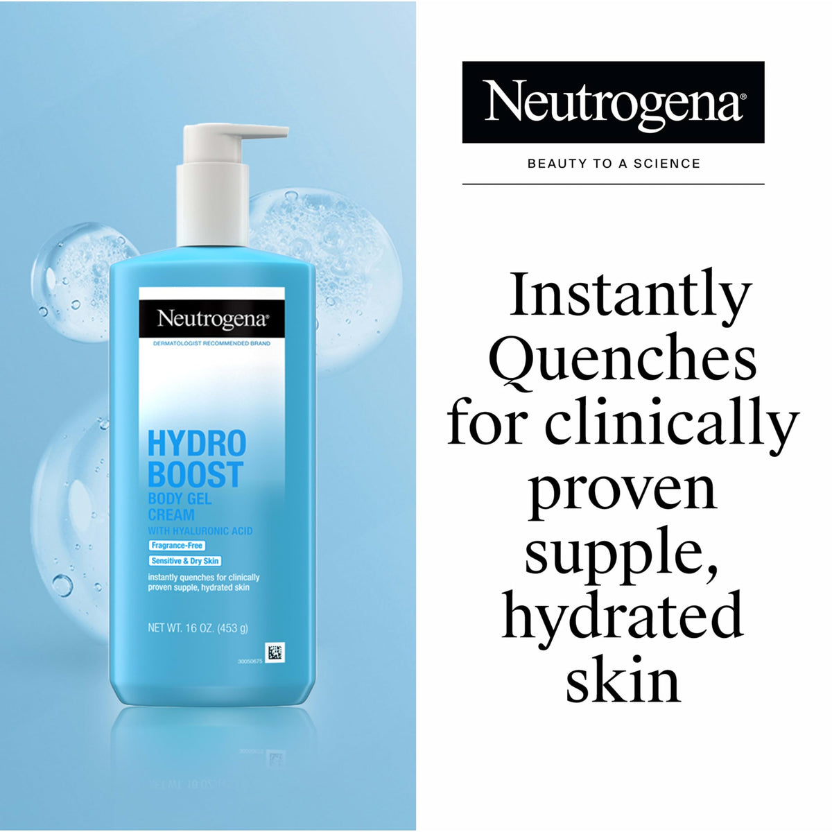 Neutrogena Hydro Boost Body Gel Cream with Hyaluronic Acid