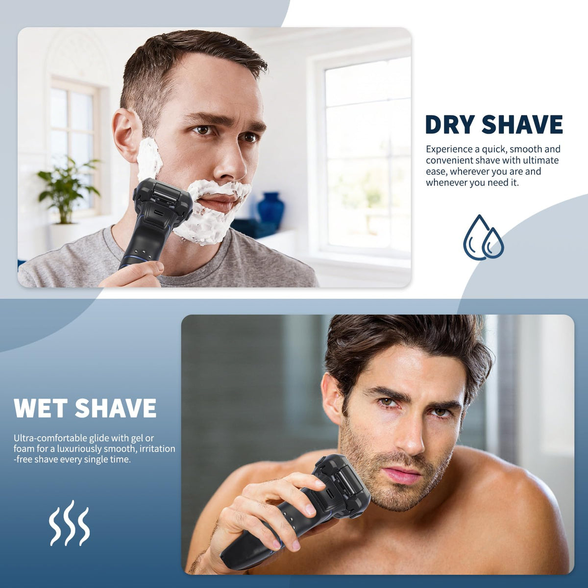 5-Blade Replacement Compatible with Panasonic Arc 5 Shavers