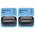 Series 5/6 53B Replacement Head for Braun Foil Shavers