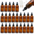 STARSIDE Amber Glass Spray Bottles with Fine Mist Sprayers