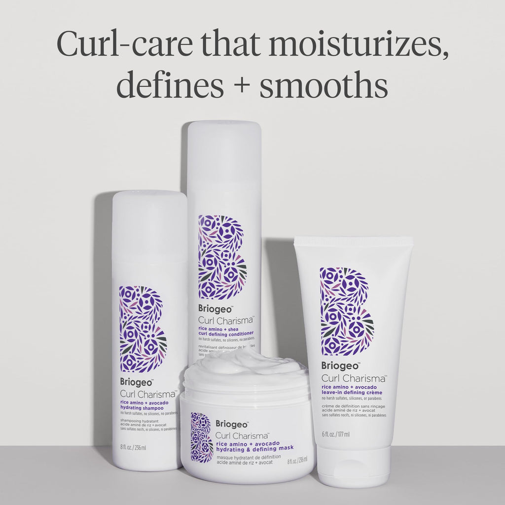 Briogeo Curl Charisma Hydrating Shampoo with Rice Amino Acids and Avocado