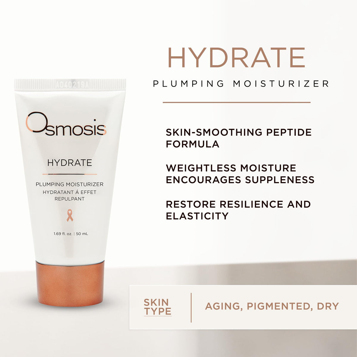 OSMOSIS Hydrate Plumping Moisturizer with Hyaluronic Acid