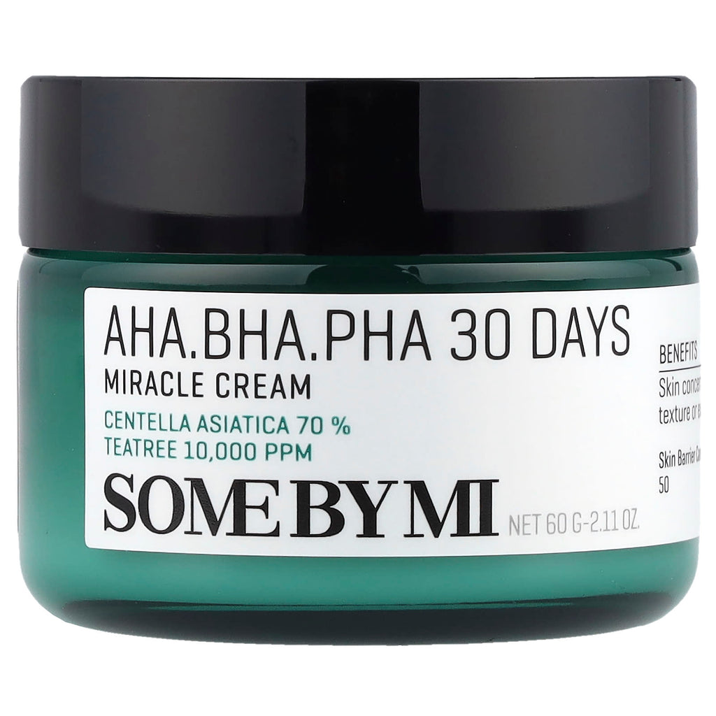 SOME BY MI, AHA. BHA. PHA 30 Days Miracle Cream, 2.11 oz (60 g)