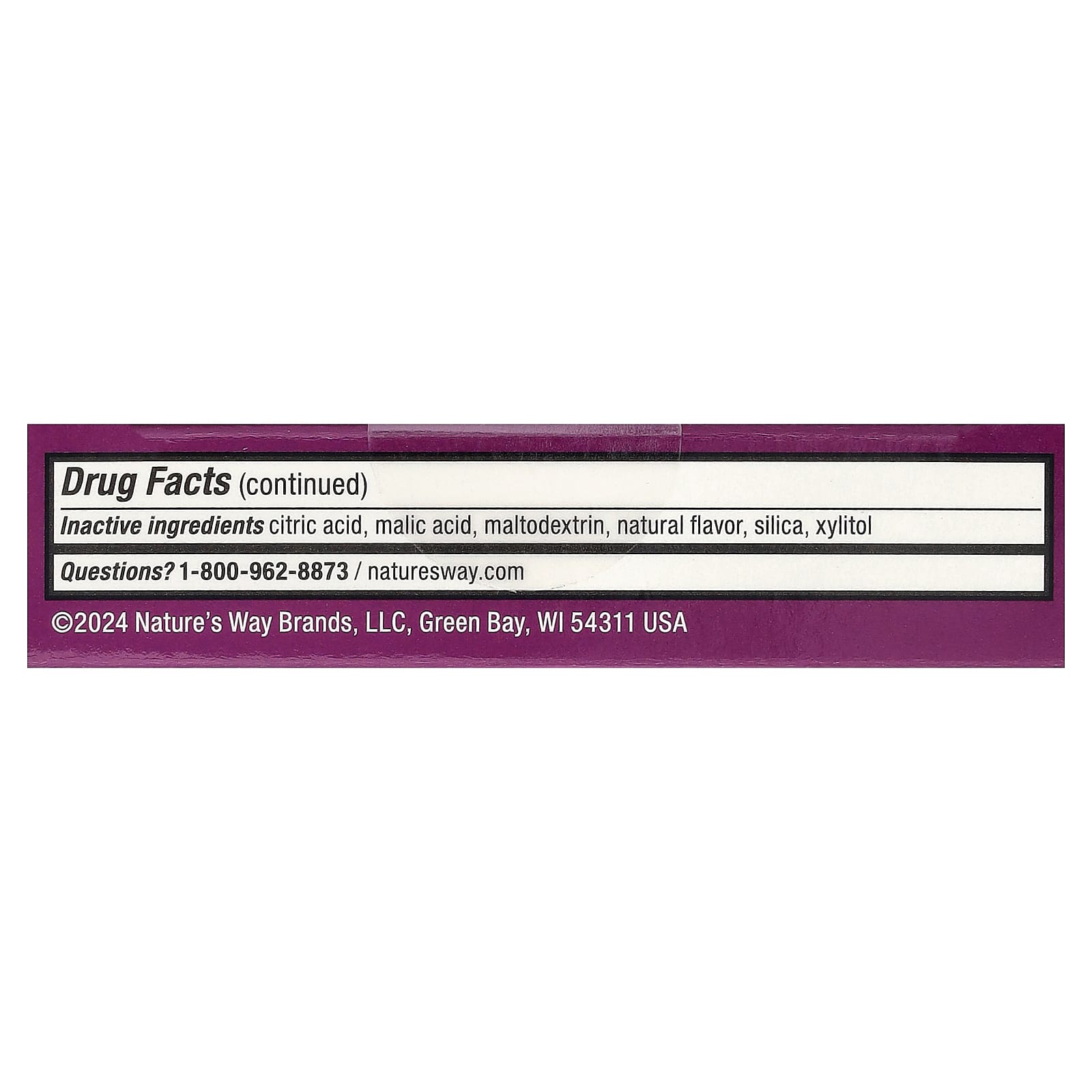 Nature's Way, Umcka, Kids ColdCare, FastActives, For Ages 6 and UP, Cherry, 10 Powder Packets, 0.024 oz (0.7 g) Each