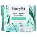 The Honey Pot Company, Organic Cooling Herbal Infusion, Pads with Wings, Super, 16 Count