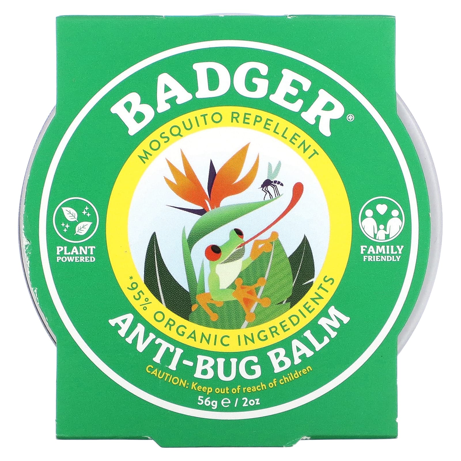 Badger, Anti-Bug Balm, 2 oz (56 g)