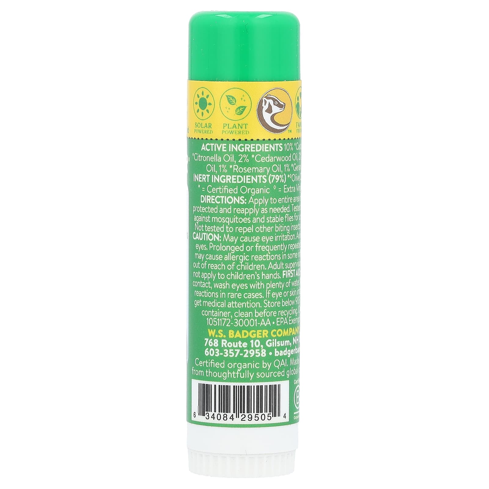 Badger, Anti-Bug Balm, 0.6 oz (17 g)