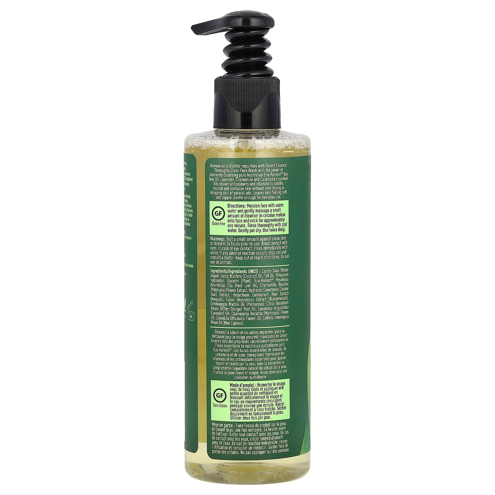 Desert Essence, Thoroughly Clean Face Wash, For Oily Skin, 8.5 fl oz (250 ml)