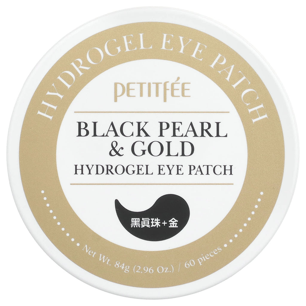 Petitfee, Black Pearl & Gold Hydrogel Eye Patch, 60 Pieces, 2.96 oz (84 g)