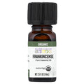 Aura Cacia, Pure Essential Oil, Organic Frankincense, 0.25 fl oz (7.4 ml)