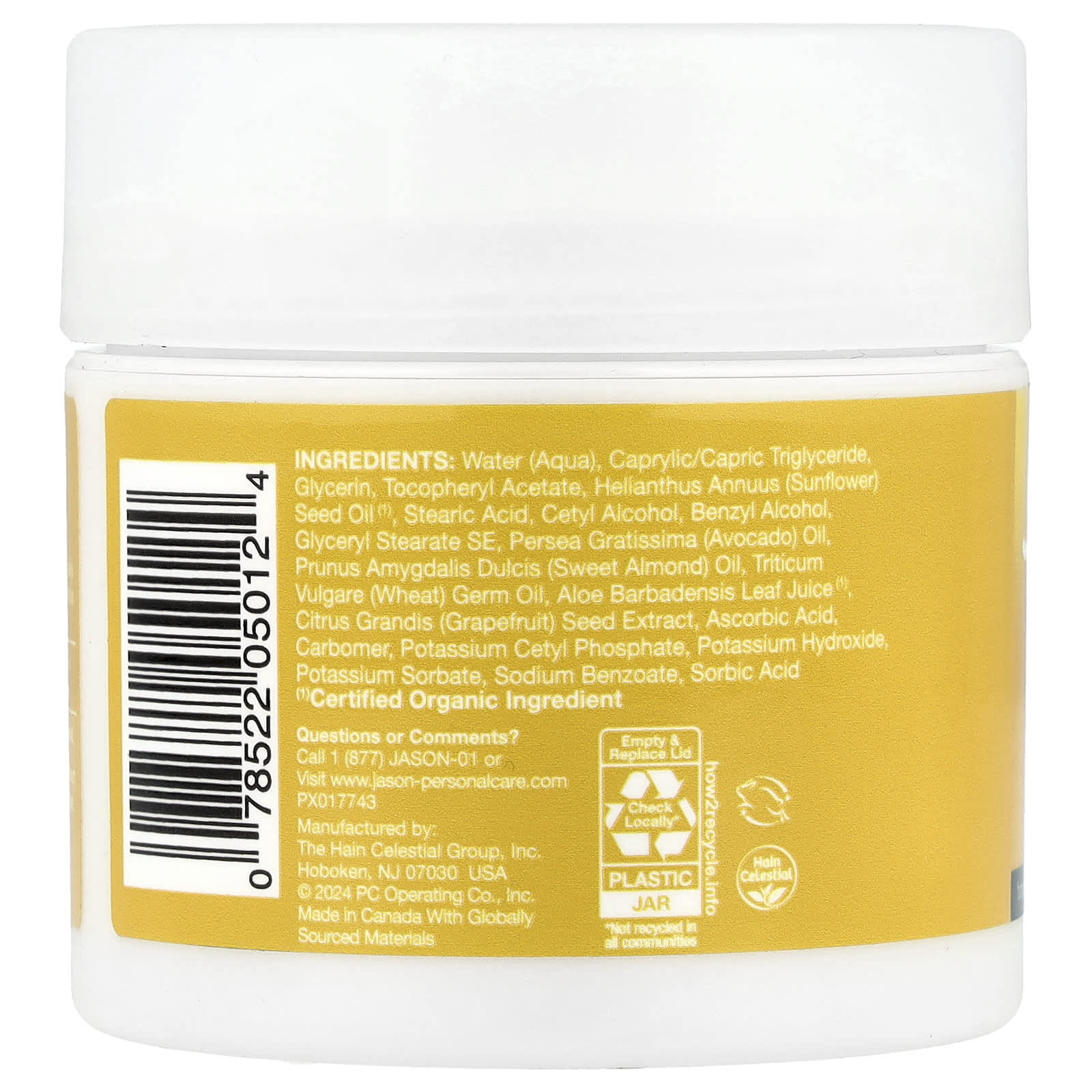 Jason Natural, Vitamin E Antioxidant Everyday Creme, 4 oz (113 g)