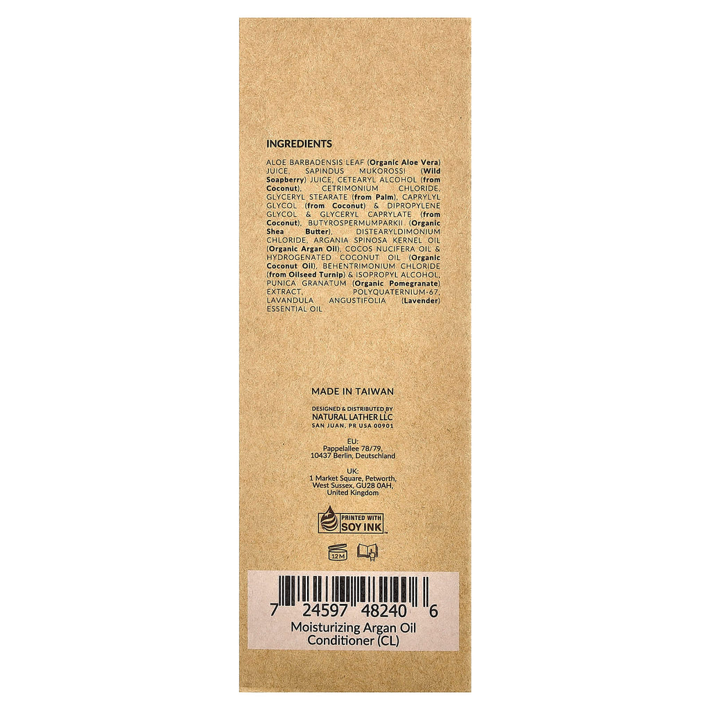 Tree To Tub, Moisturizing Argan Oil Conditioner, For Dry Hair & Sensitive Scalp, Relaxing Lavender , 8.5 fl oz (250 ml)