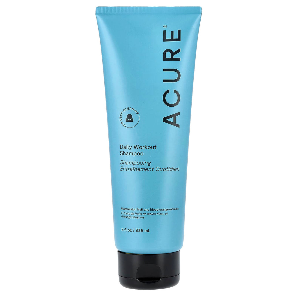 ACURE, Daily Workout Shampoo, Watermelon Fruit and Blood Orange Extracts, 8 fl oz (236 ml)