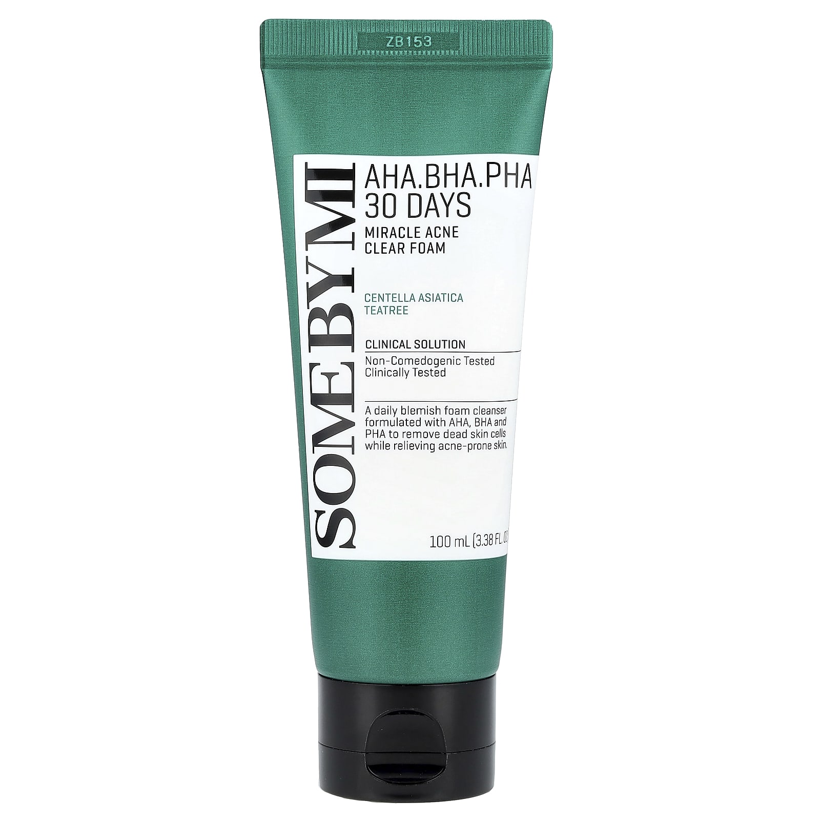 SOME BY MI, AHA, BHA, PHA 30 Days Miracle Acne Clear Foam, 3.38 fl oz (100 ml)