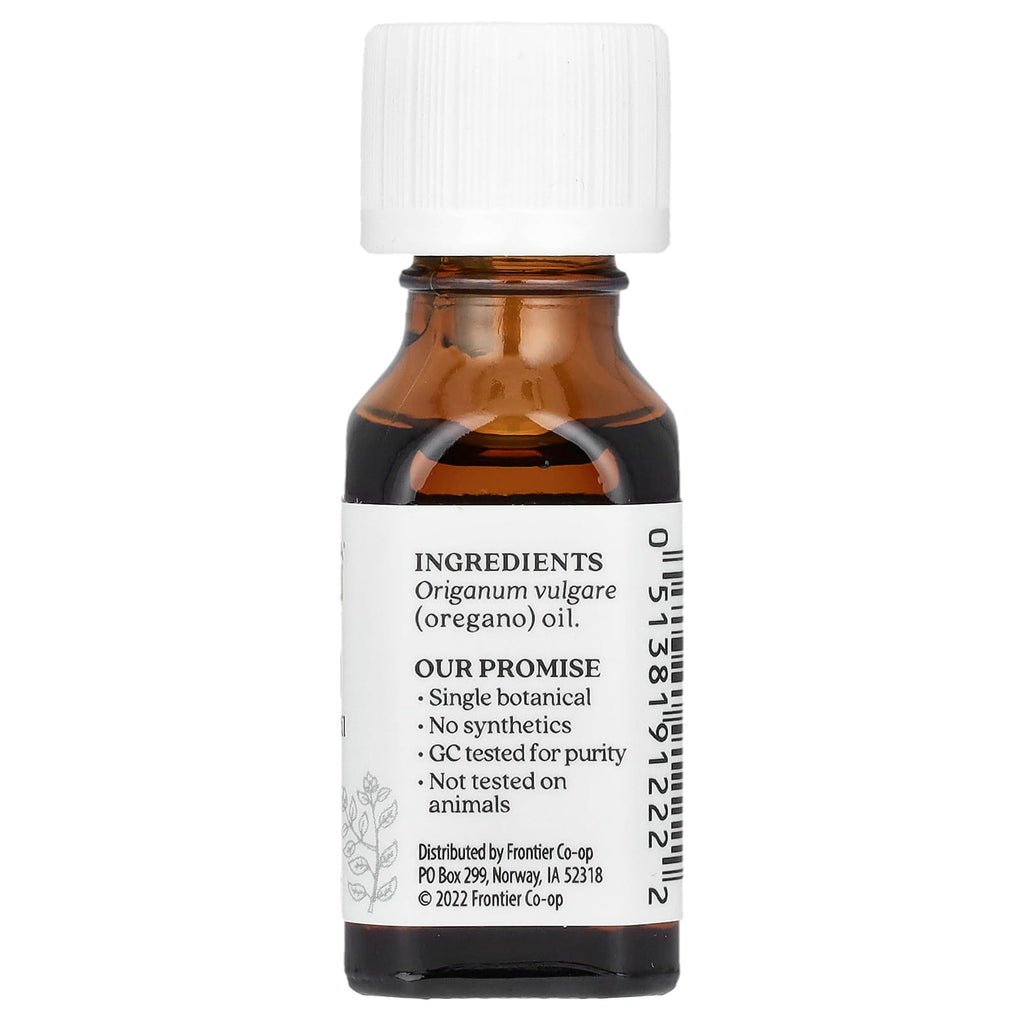 Aura Cacia, Pure Essential Oil, Oregano, 0.5 fl oz (15 ml)