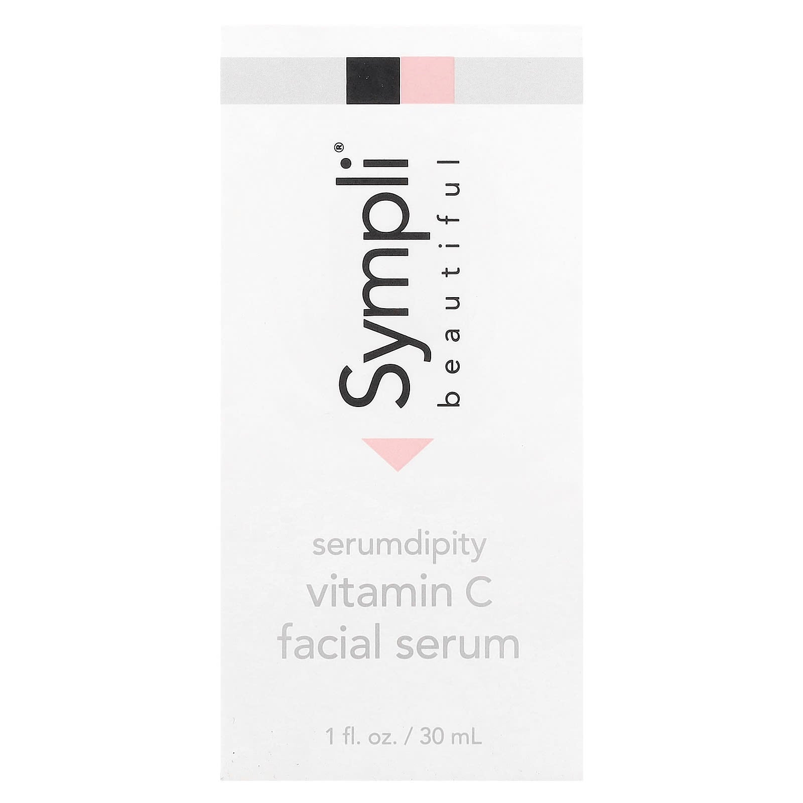 Sympli Beautiful, Serumdipity, Age Refining Vitamin C Facial Serum, 1 fl oz (30 ml)