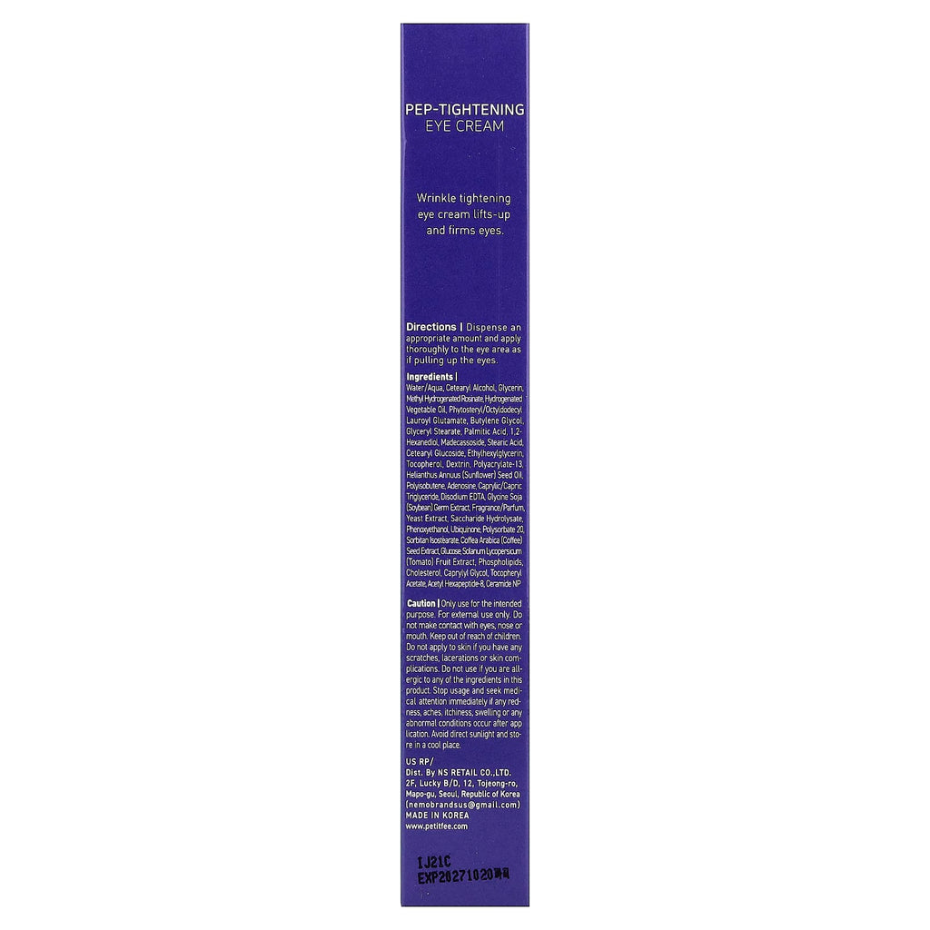 Petitfee, Pep-Tightening Eye Cream, 1.05 oz (30 g)