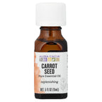 Aura Cacia, Pure Essential Oil, Carrot Seed, 0.5 fl oz (15 ml)