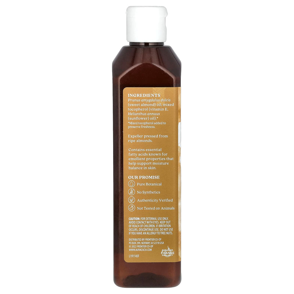 Aura Cacia, Skin Care Oil, Sweet Almond, 16 fl oz (473 ml)