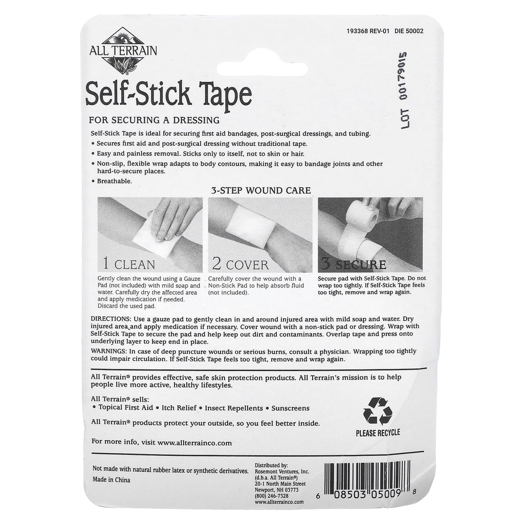 All Terrain, Self-Stick Tape, 1 Roll