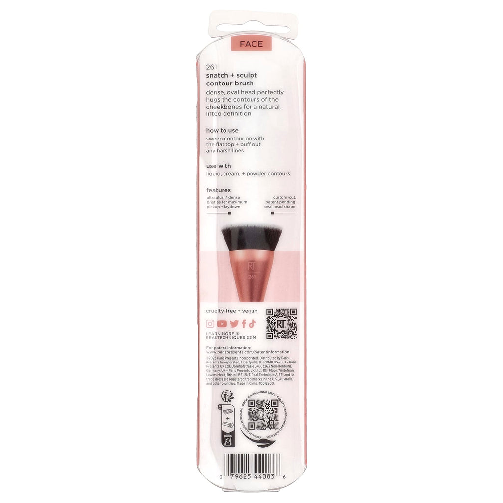 Real Techniques, Snatch + Sculpt Contour Brush, 1 Brush