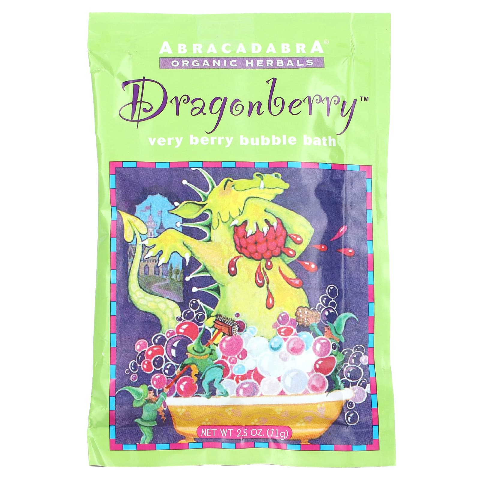 Abra Therapeutics, Dragonberry, Very Berry Bubble Bath, 2.5 oz (71 g)