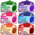 6-Color Temporary Hair Color Wax, DIY Washable Hair Styling Color