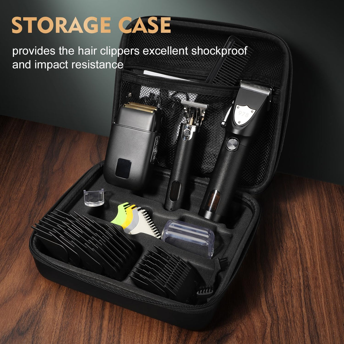 Suttik Professional Hair Clipper Set for Men with Trimmer and Shaver