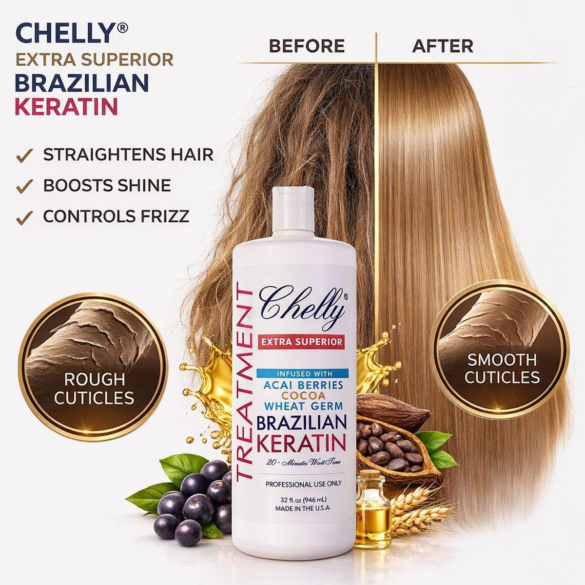 Chelly Extra Superior Brazilian Keratin Hair Treatment