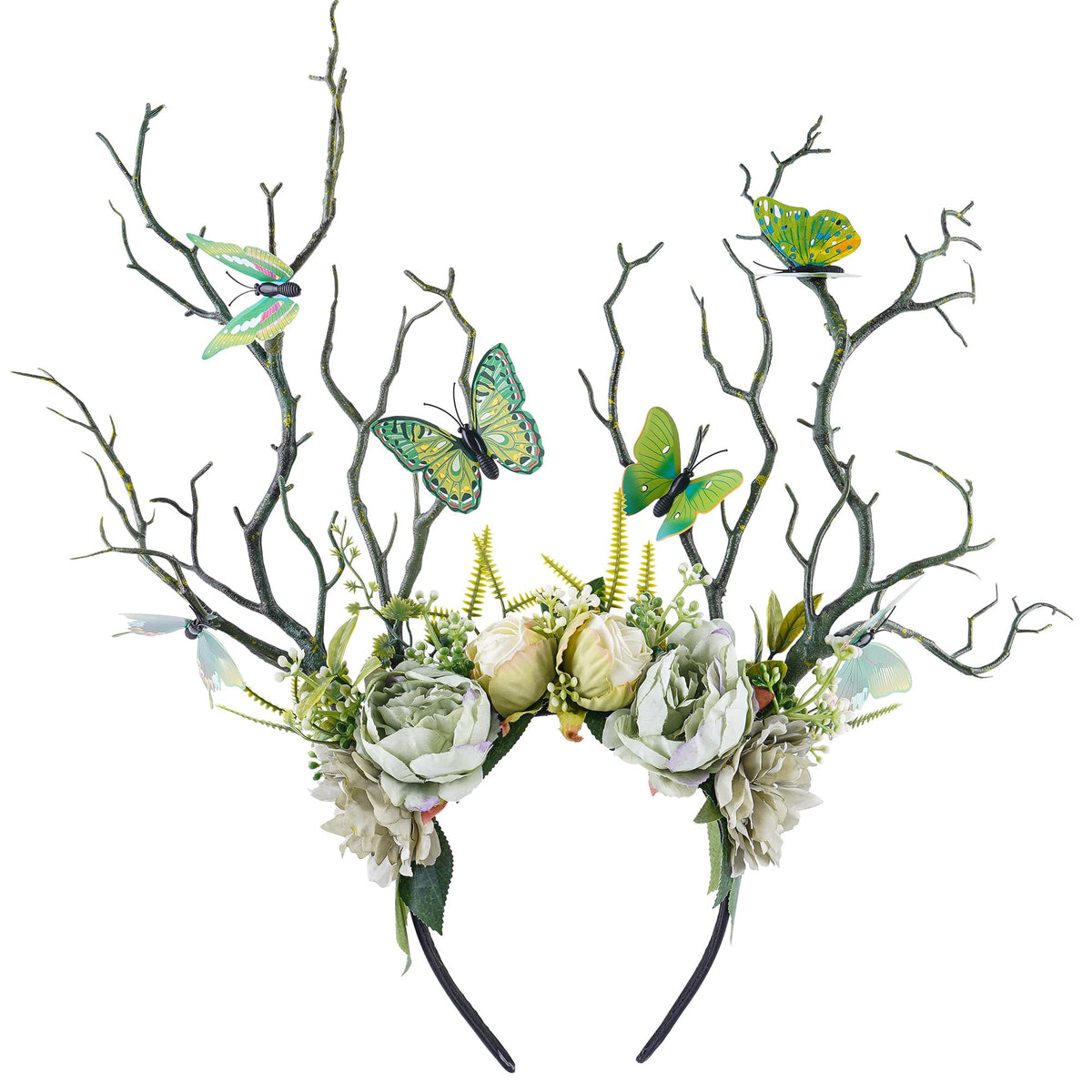 MOSTORY Handmade Woodland Branch Headband