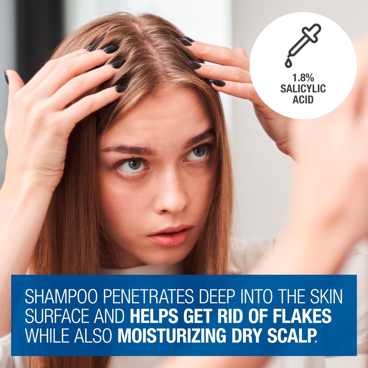 Neutrogena Scalp Therapy Anti-Dandruff Shampoo Daily Control, 12 fl oz