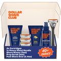 Dollar Shave Club Ultimate Shave Set with 4-Blade Razor Refills