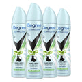 Degree UltraClear Antiperspirant Deodorant Dry Spray, Pure Aloe, 4 Pack, 72-Hour Protection