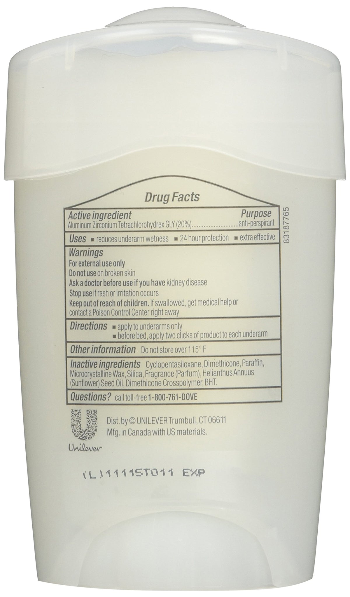 Dove Antiperspirant Deodorant