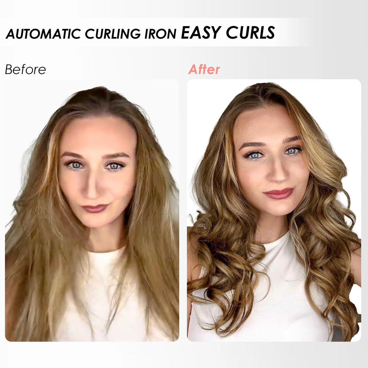 LA MAESII 1-Inch Automatic Rotating Curling Iron