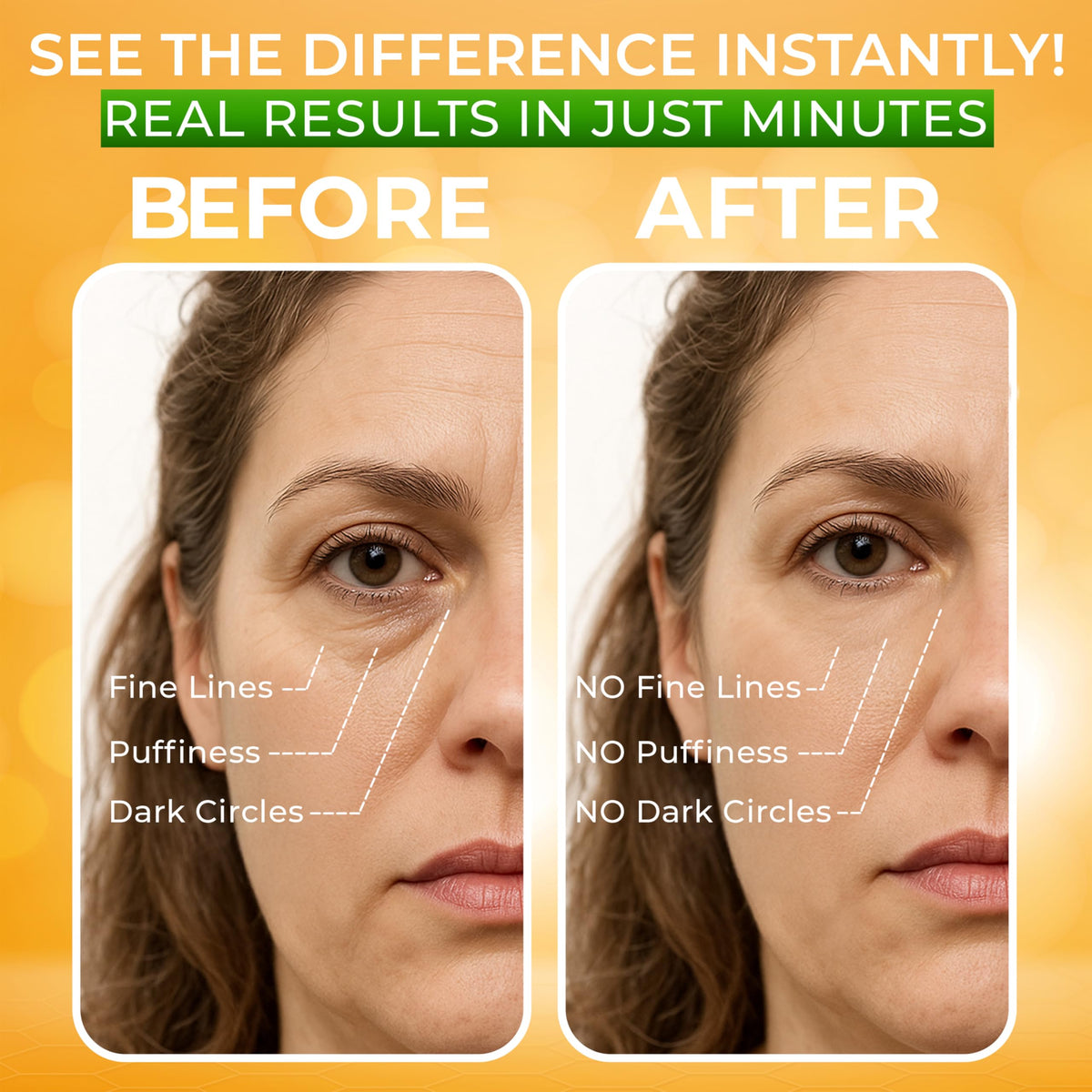 SEAMANTIKA Hydrating Under Eye Cream with Green Tea & Hyaluronic Acid