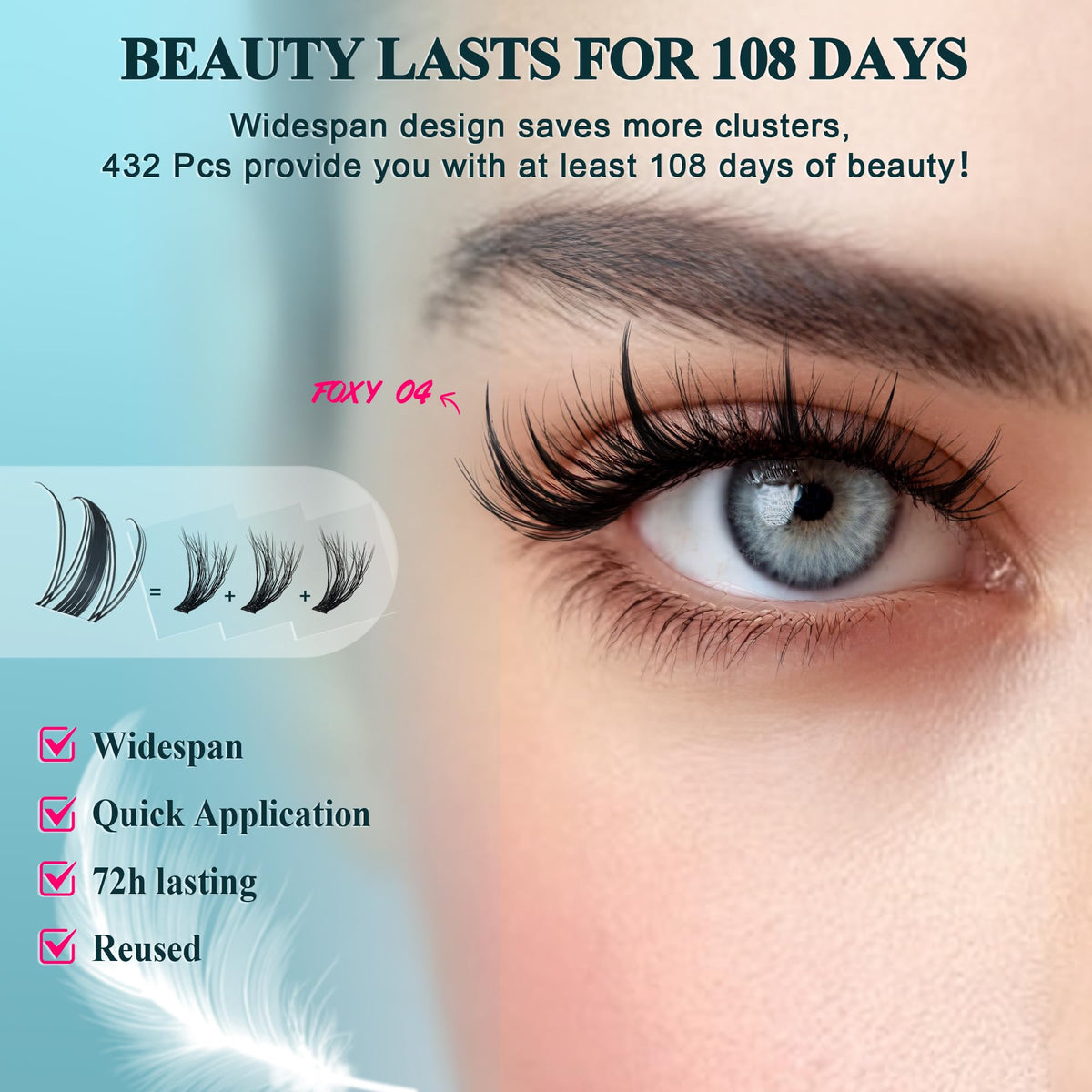 Eyelash Clusters