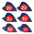Clipquik Premium XL Clipper Guards, 6-Piece Long Guide Comb Set