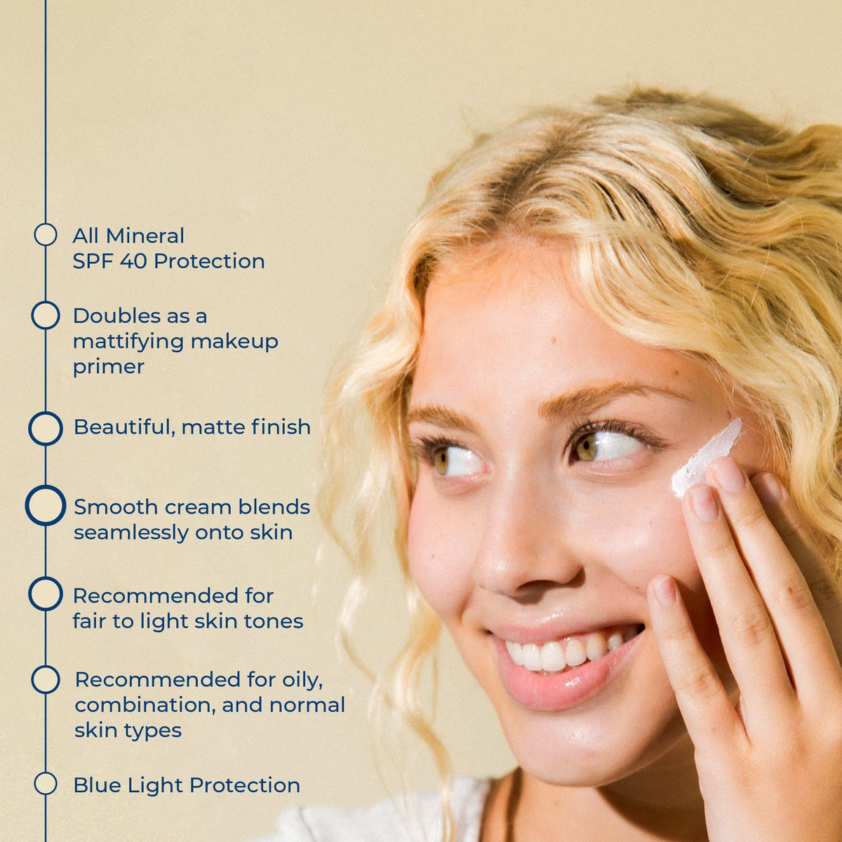 COTZ Face Prime & Protect Non-Tinted Mineral Sunscreen SPF 40